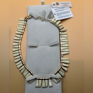 Amrita Singh Gold Enamel Necklace